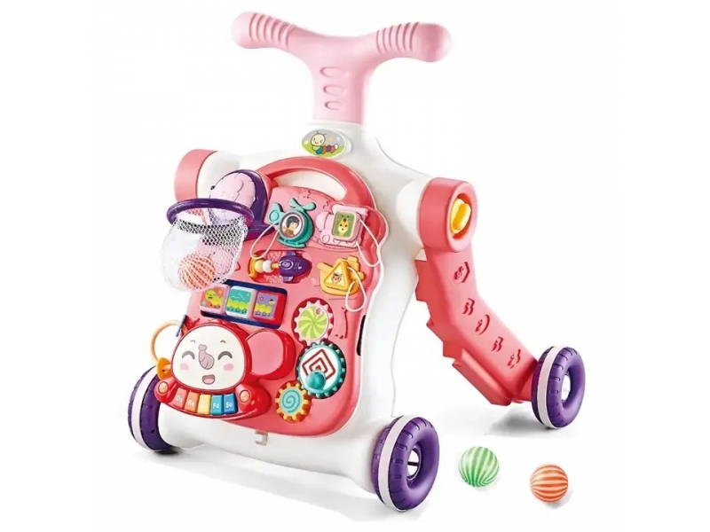 Antepremergator multifunctional 5 in 1 AliBibi, alb-roz