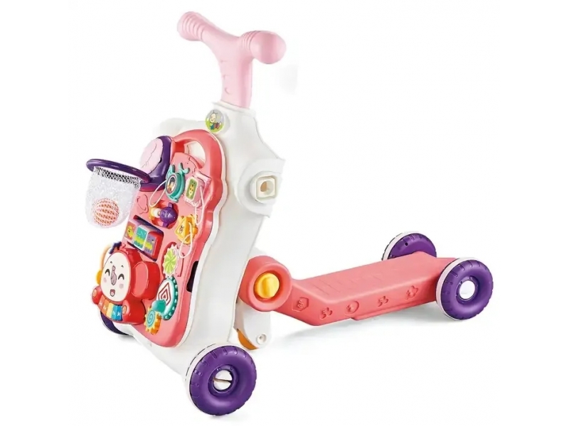 Antepremergator multifunctional 5 in 1 AliBibi, alb-roz