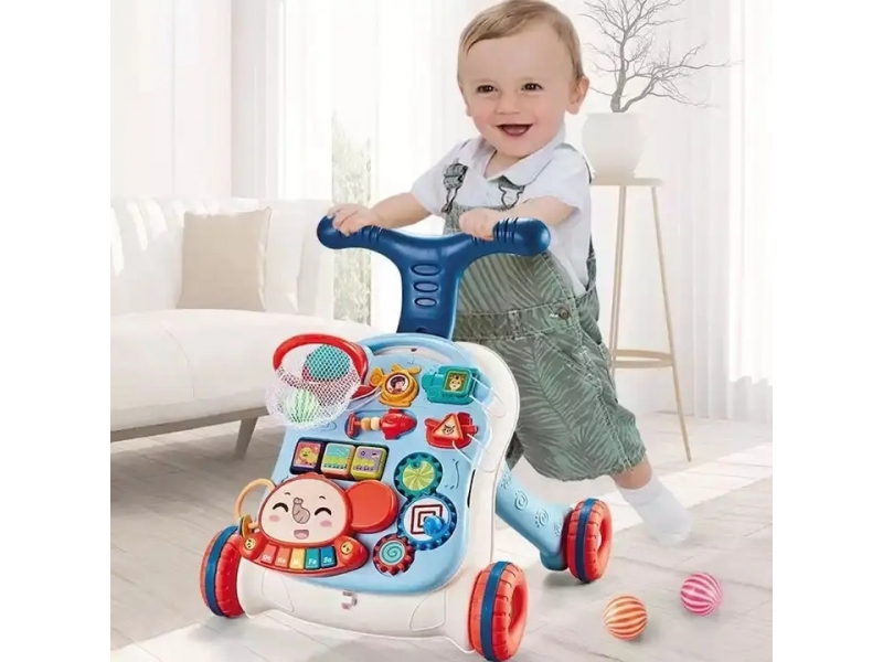 Antepremergator multifunctional 5 in 1 AliBibi, alb-albastru