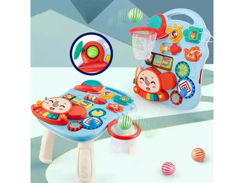 Antepremergator multifunctional 5 in 1 AliBibi, alb-albastru