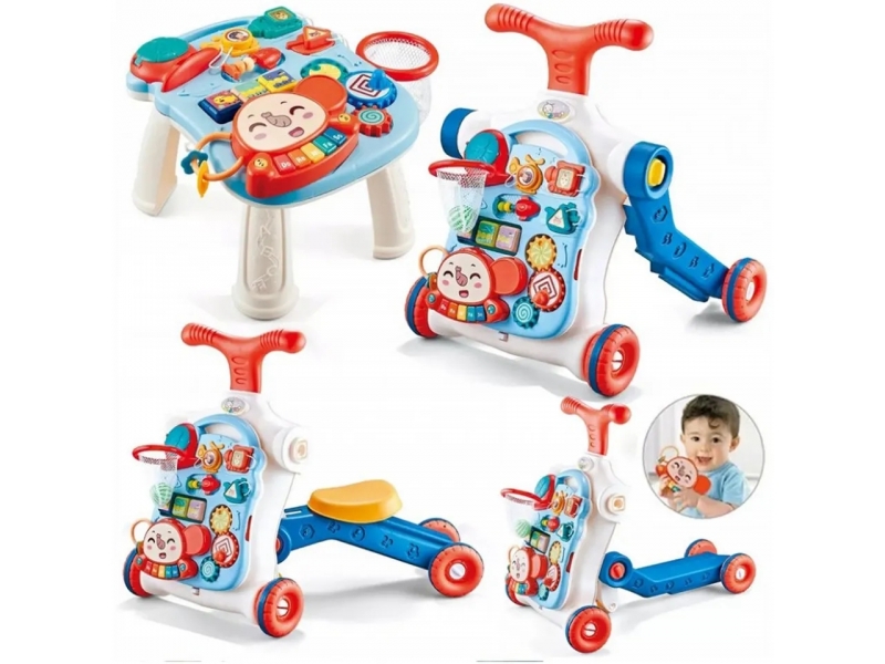 Antepremergator multifunctional 5 in 1 AliBibi, alb-albastru