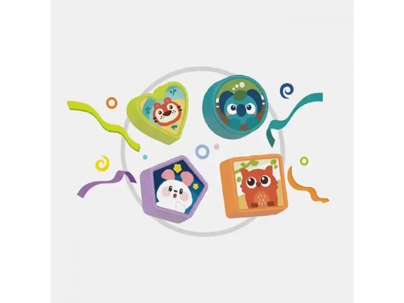 Antepremergator muzical AliBibi albastru