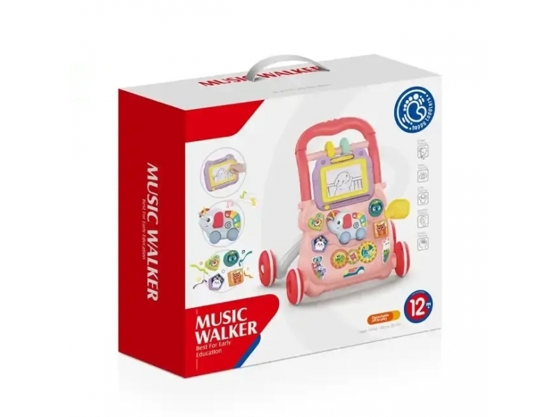 Antepremergator muzical AliBibi roz