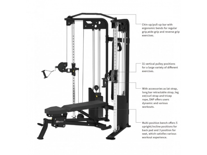 Aparat functional Trainer ES7030 IMPULSE FITNESS