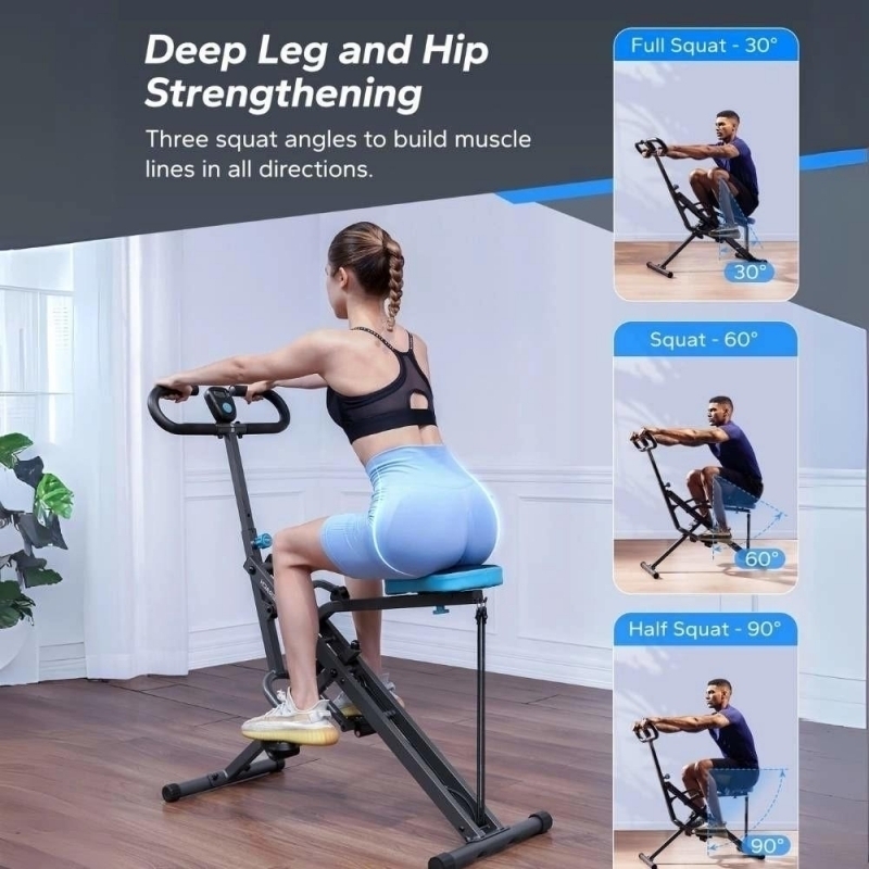 Aparat genuflexiuni Squat Assist MR-R07, Merach