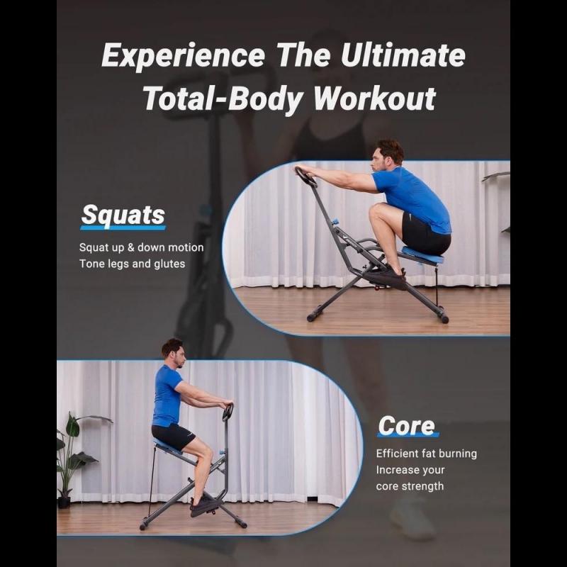 Aparat genuflexiuni Squat Assist MR-R07, Merach