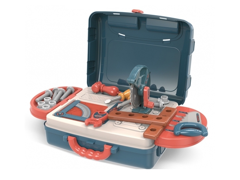 Banc de lucru AliBibi 2in 1 cu unelte si accesorii