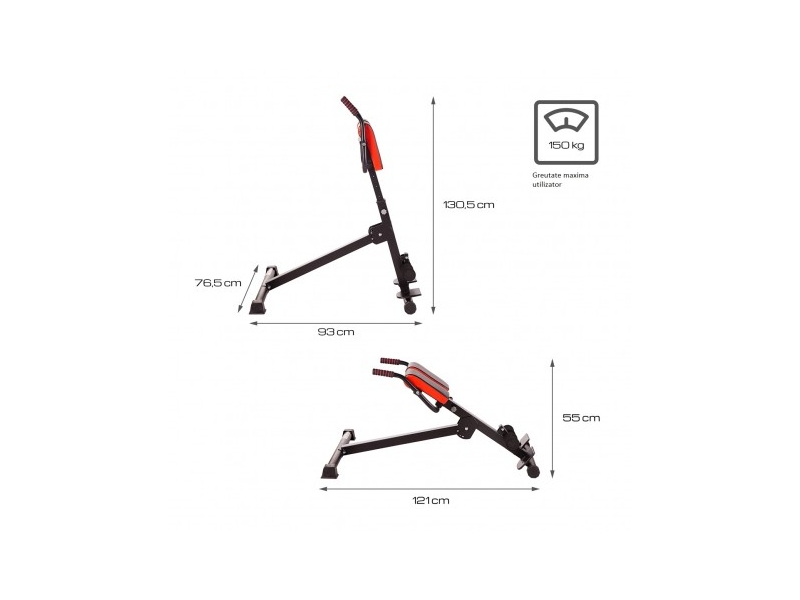 Banca hiperextensie HMS LR8310