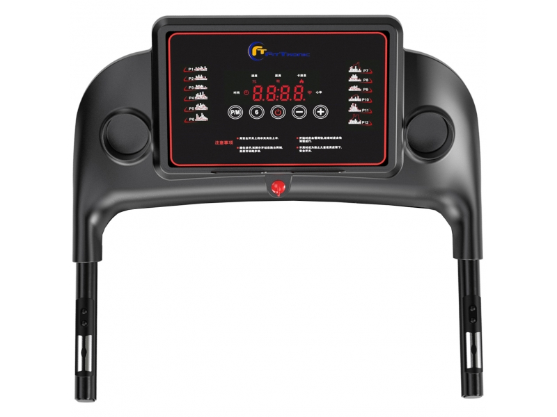 Banda de alergare electrica FitTronic K2000, motor de 3.5 CP, greutate suportata 120 kg, sistem de autoubrifiere, Bluetooth si aplicatii FitShow, Kinomap, Zwift