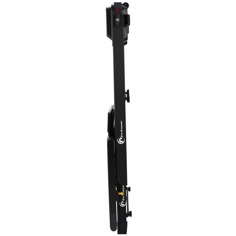 Banda de alergare electrica FitTronic Ultra 2000, motor 2.0 CP, App Fitshow, Kinomap, Zwift, viteza pana la 12km/h, suprafata alergare 110x42 cm, conexiune bluetooth, 12 programe de antrenament