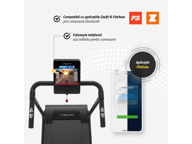 Banda de alergat electrica TECHFIT NOU MT90N