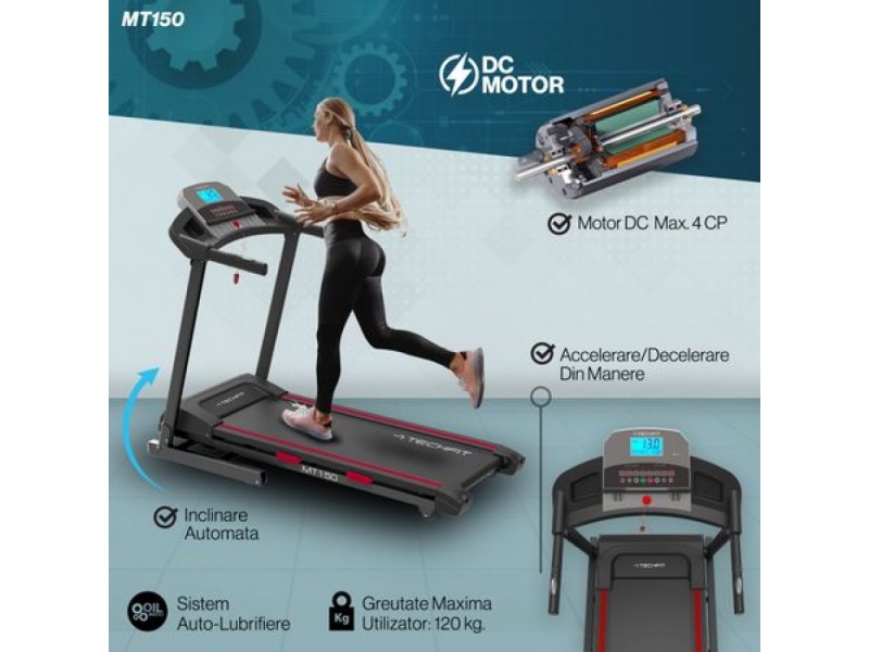 Banda de alergare TECHFIT MT150