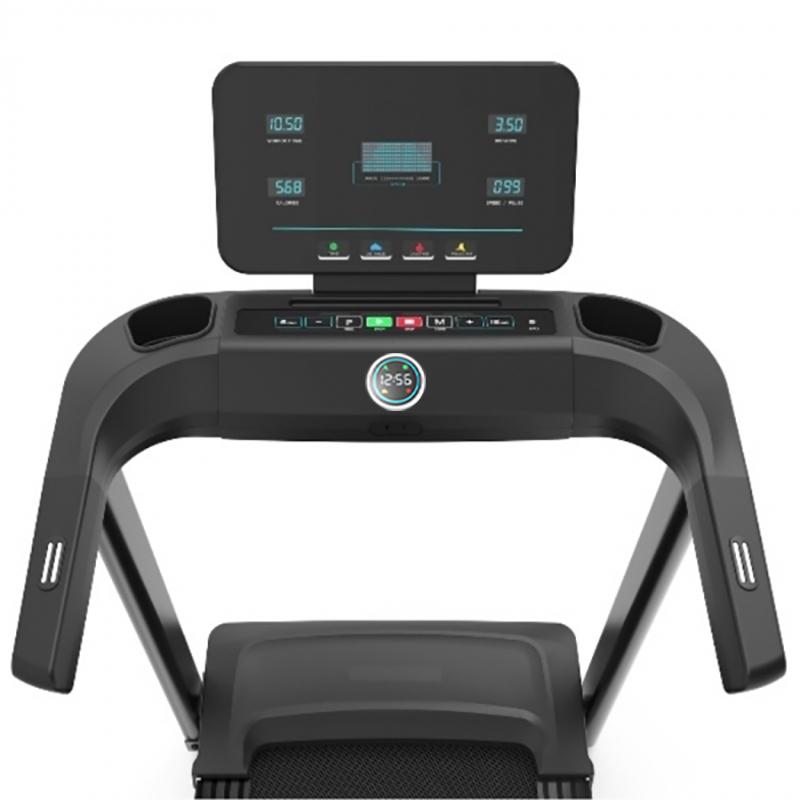 Banda de alergat Bodyfit Z5500, motor de 2.5 CP, greutate suportata de 120 kg, viteza 14 km/h, display LED cu mai multe functii, Fitshow, Kinomap, Zwift