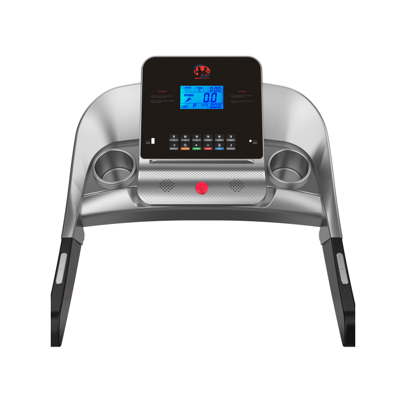 Banda de alergat electrica BodyFit A2000, greutate suportata 130 kg, motor 2.5 CP, inclinatie electrica 15%, viteza maxima 14 km/h