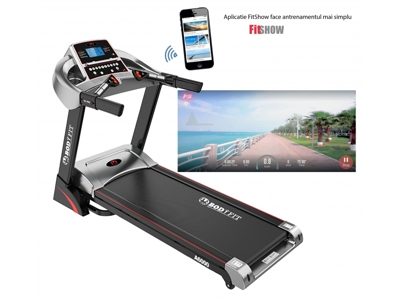 Banda de alergat electrica BodyFit A6000 Resigilat