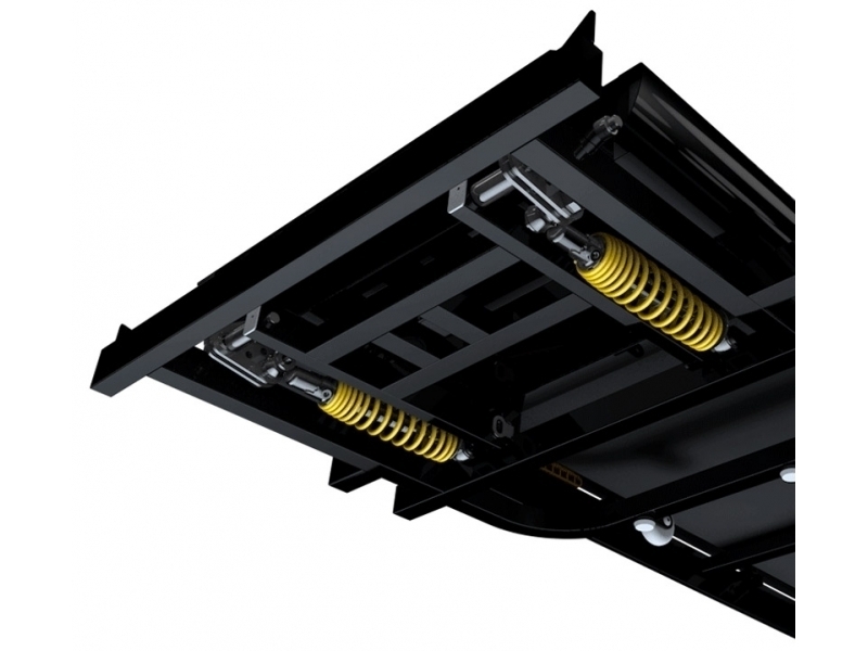 Banda de alergat electrica FitTronic Delta 550, Motor 4.0 CP, greutate suportata 140 kg, acum 3 aplicatii Kinomap, Zwift, Newrunway, inclinatie automata 18%, viteza pana la 18km/h, pliabila, intrare USB si MP3 player, programe presetate