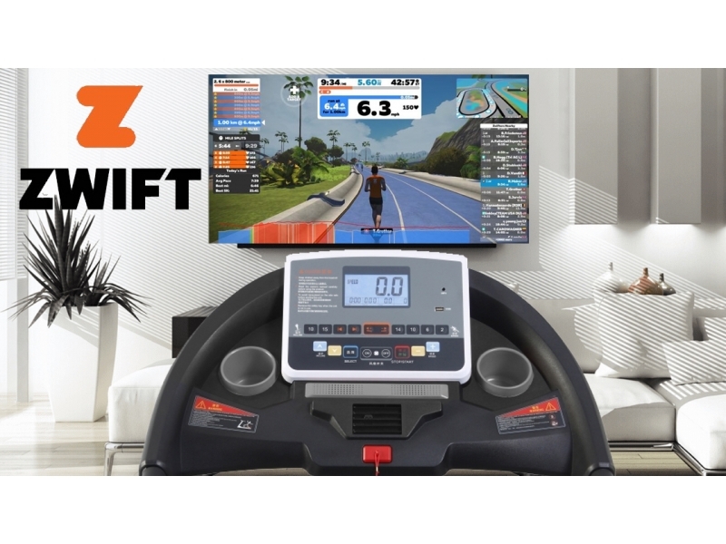 Banda de alergat electrica FitTronic Delta 550, Motor 4.0 CP, greutate suportata 140 kg, acum 3 aplicatii Kinomap, Zwift, Newrunway, inclinatie automata 18%, viteza pana la 18km/h, pliabila, intrare USB si MP3 player, programe presetate
