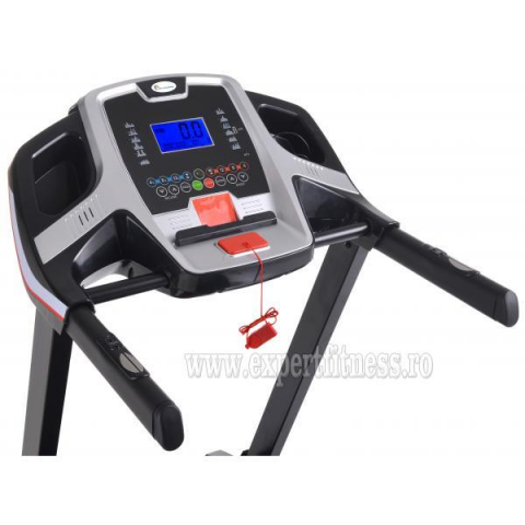 Banda de alergat electrica Fittronic T5000, motor de 3 CP, viteza 16 km/h