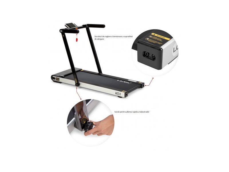 Banda de alergat electrica HMS LOOP12 MULTI