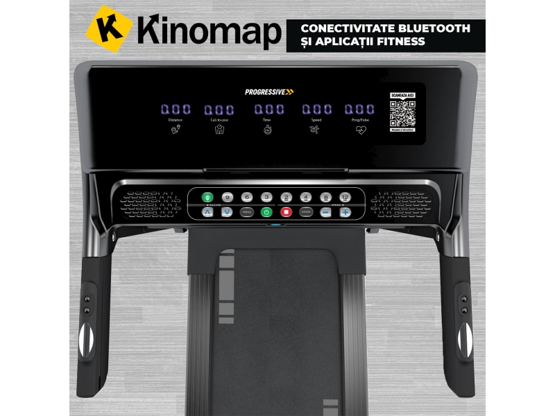 Banda de alergat electrica PROGRESSIVE RUN2500