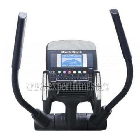 Bicicleta eliptica ergometrica semiprofesionala cu rampa NORDIC TRACK E 10.0