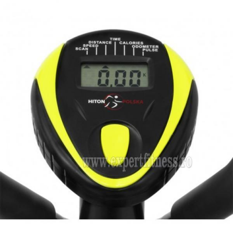 Bicicleta eliptica Hiton Ocelot- negru/galben