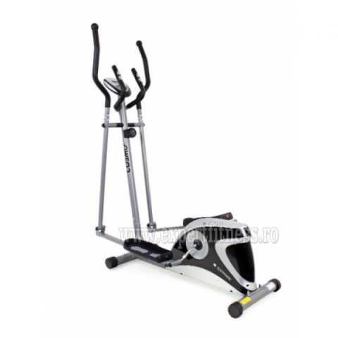 Bicicleta eliptica Sapphire Cosmo argintiu/negru