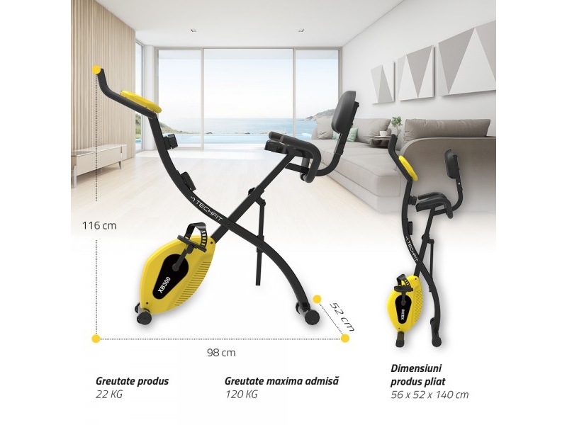 Bicicleta exercitii TECHFIT XB300