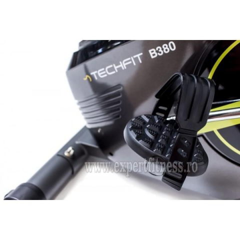Bicicleta fitness magnetica B380 Techfit Negru