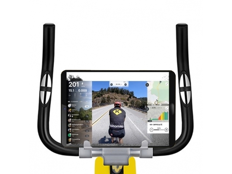 Bicicleta indoor cycling FitTronic SB5000, Fitshow app RESIGILAT