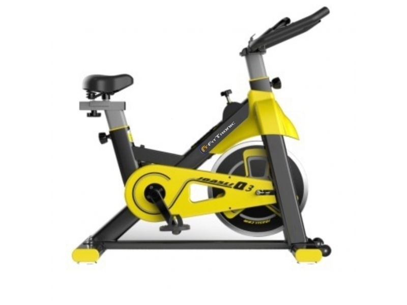 Bicicleta indoor cycling FitTronic SB5000, Fitshow app RESIGILAT