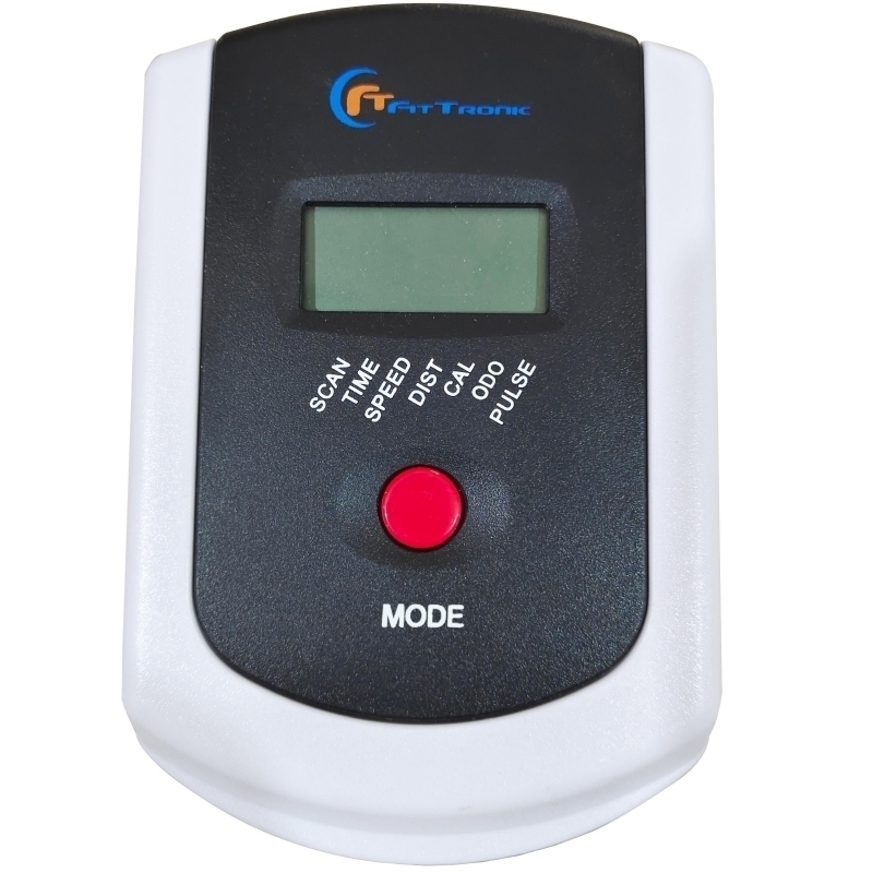 Bicicleta indoor cycling FitTronic® Trainer  Spin 700, design robust, greutate volanta 8 kg, afisaj LCD, greutate suportata 120 kg