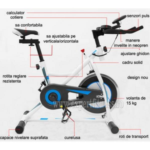 Bicicleta indoor cycling Scud GT-705
