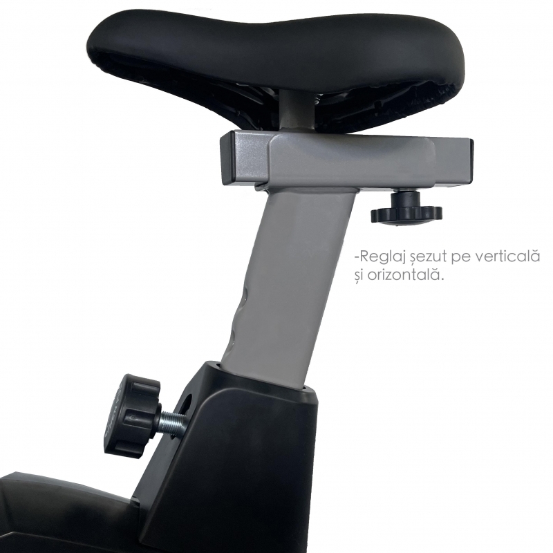 Bicicleta magnetica FitTronic 601B - Apps Zwift, Kinomap si Fitshow