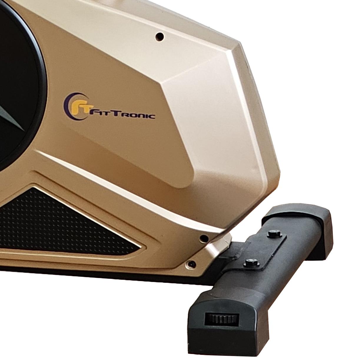 Bicicleta magnetica FitTronic 601B Gold - Apps Zwift, Kinomap and Fitshow