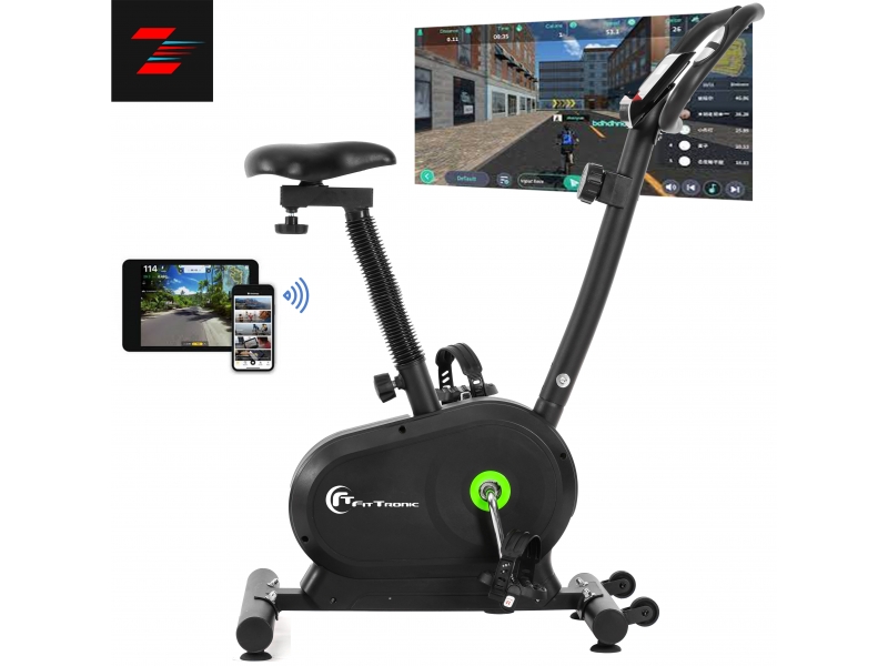 Bicicleta magnetica FitTronic MB3000, Kinomap, Zwift si z-sport