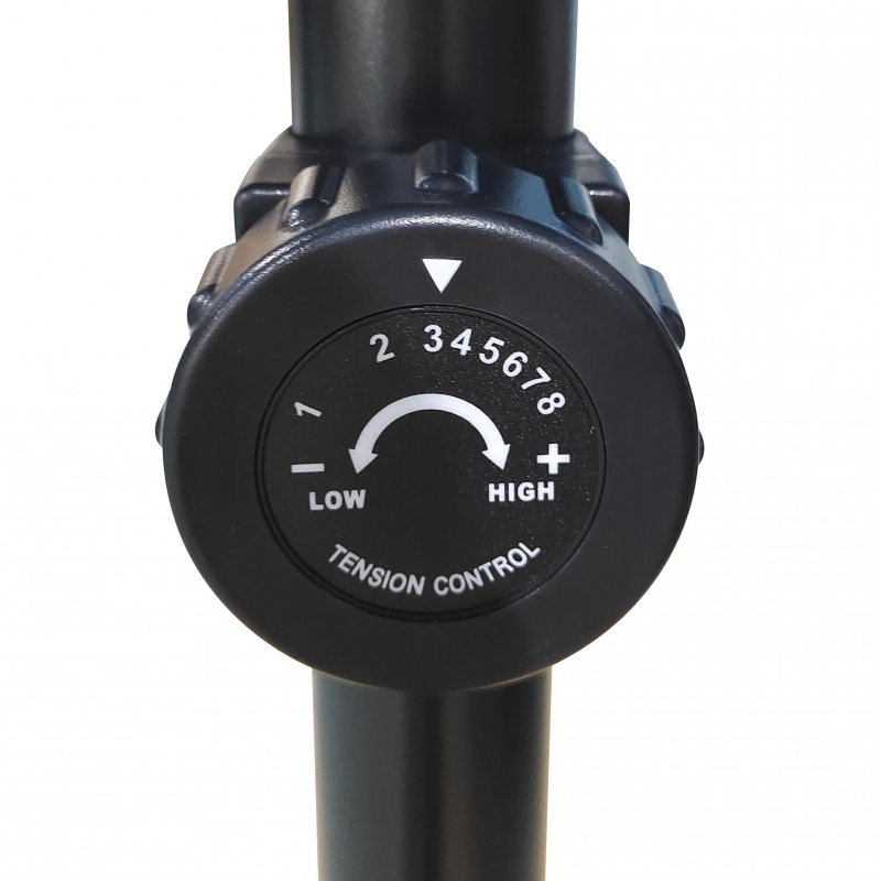 Bicicleta magnetica FitTronic® Trainer 200, design robust, greutate suportata 100 kg, volanta 5 kg, afisaj electronic