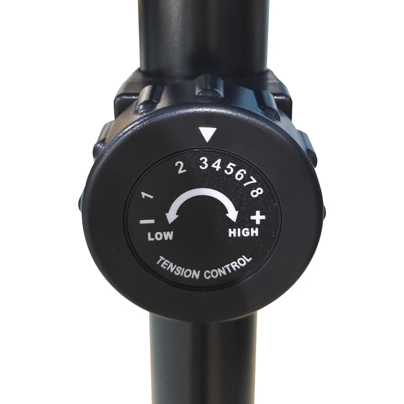 Bicicleta magnetica FitTronic® Trainer 410B, design robust, greutate suportata 100 kg, volanta 6 kg, afisaj electronic