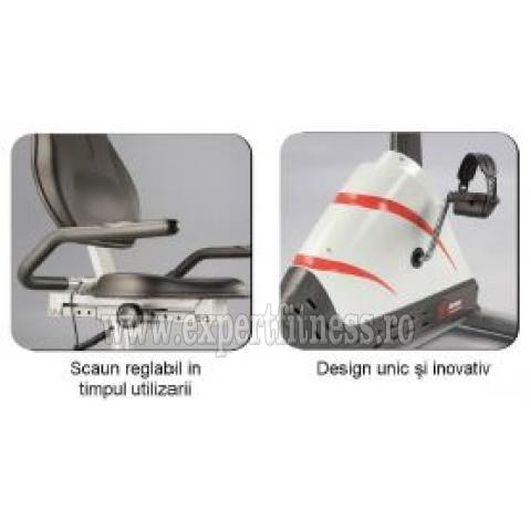 Bicicleta magnetica orizontala Lifegear 26390