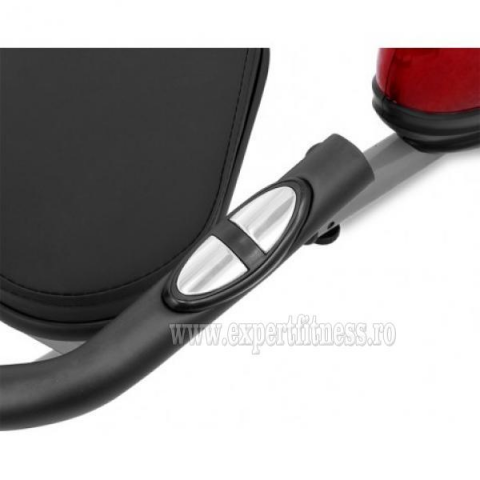 Bicicleta magnetica recumbent Scud Swift H3 -rosu