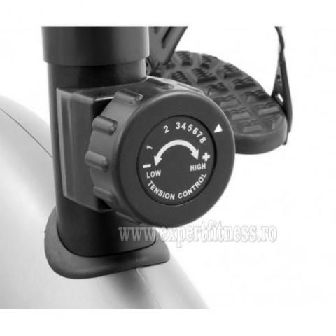 Bicicleta magnetica recumbent Scud Swift H3 -rosu