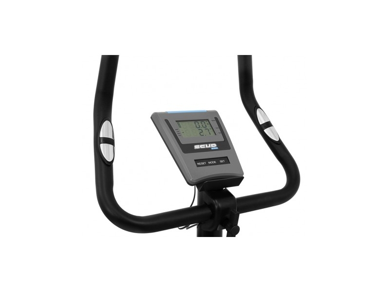 Bicicleta magnetica SCUD V-FIT - Negru/Albastru