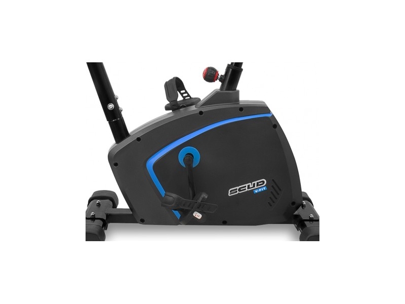 Bicicleta magnetica SCUD V-FIT - Negru/Albastru