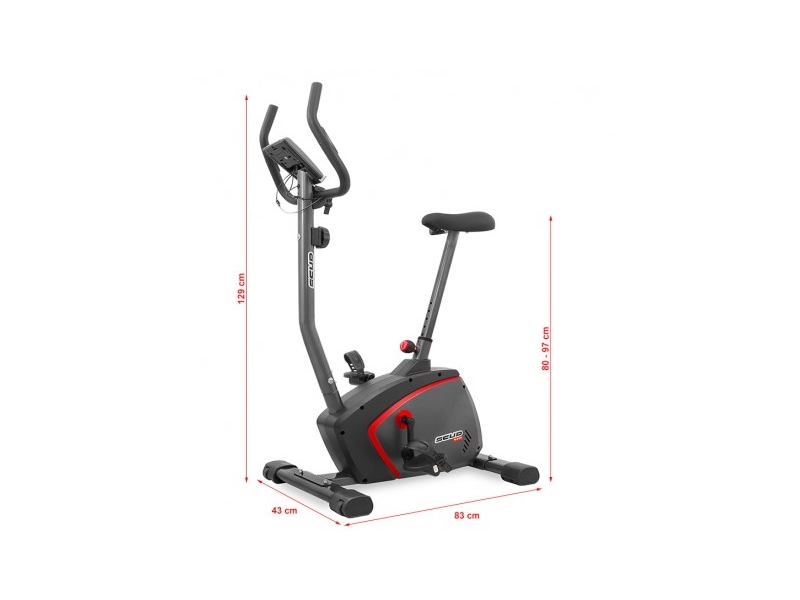 Bicicleta Magnetica Scud V-Fit - Rosu/Gri