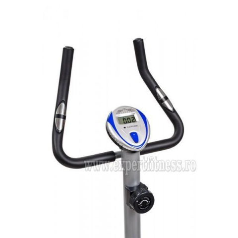 Bicicleta magnetica SMART- argintiu/albastru