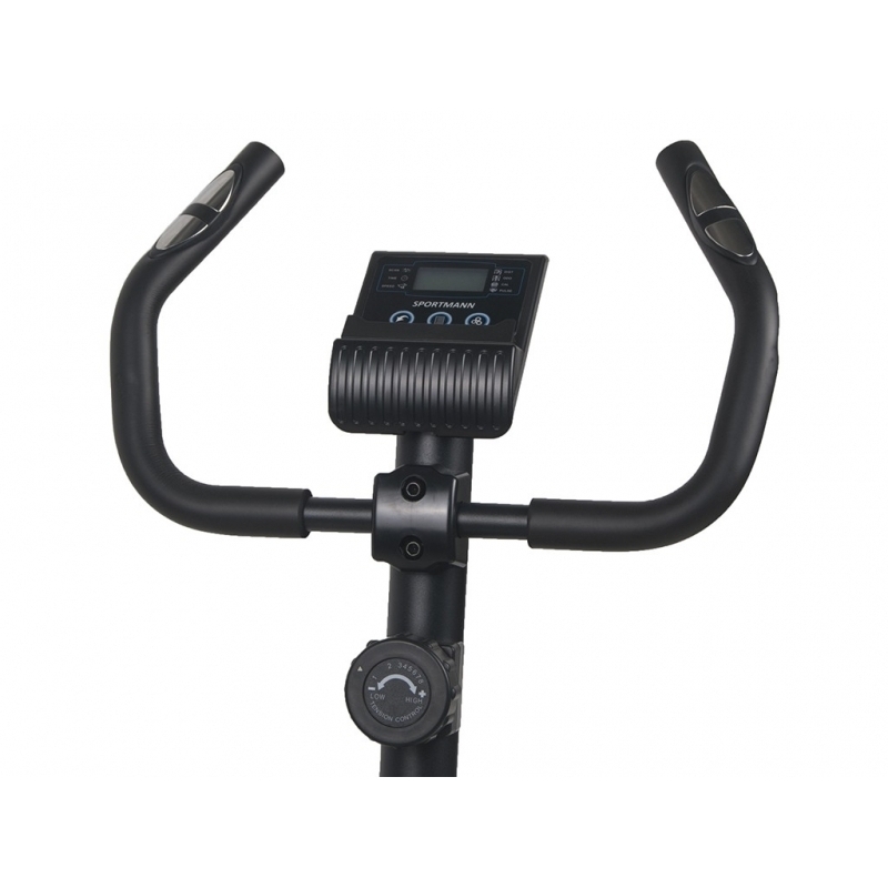 Bicicleta magnetica SPORTMANN Elinof, negru-rosu