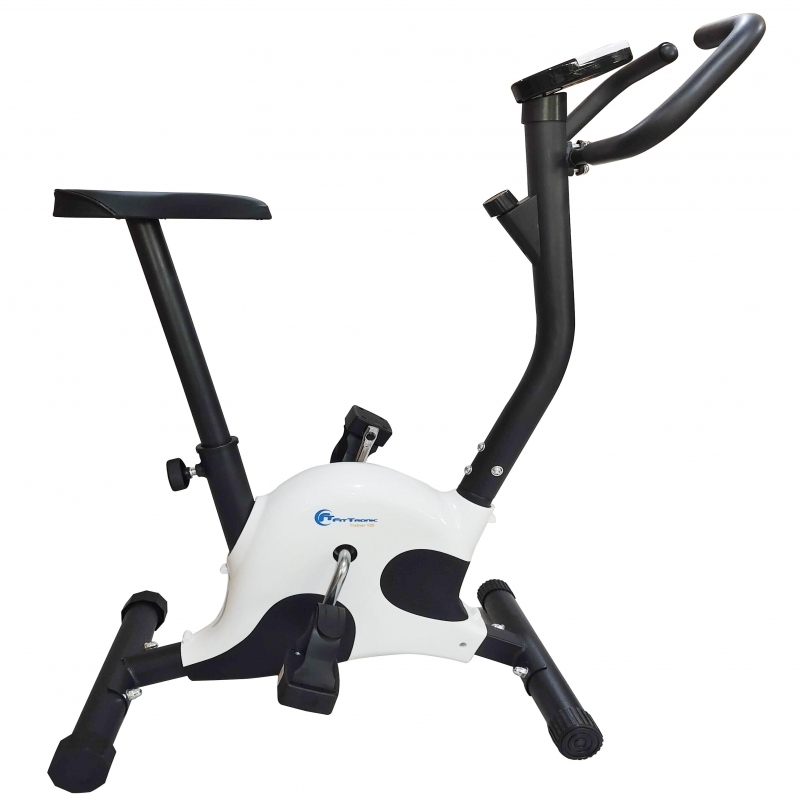 Bicicleta mecanica FitTronic® Trainer 120, compacta, afisaj inclus, posibilitate de reglare a dificultatii la pedalare