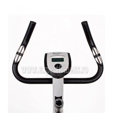 Bicicleta mecanica VINTAGE - albastru-negru