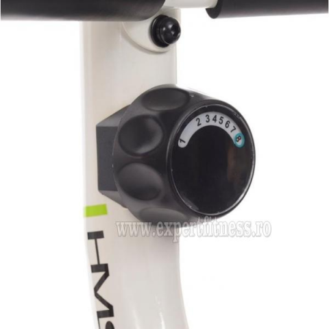 Bicicleta orizontala magnetica HMS 9259 alb-verde