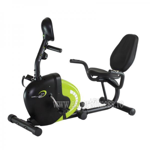 Bicicleta orizontala magnetica HMS 9259 negru-verde